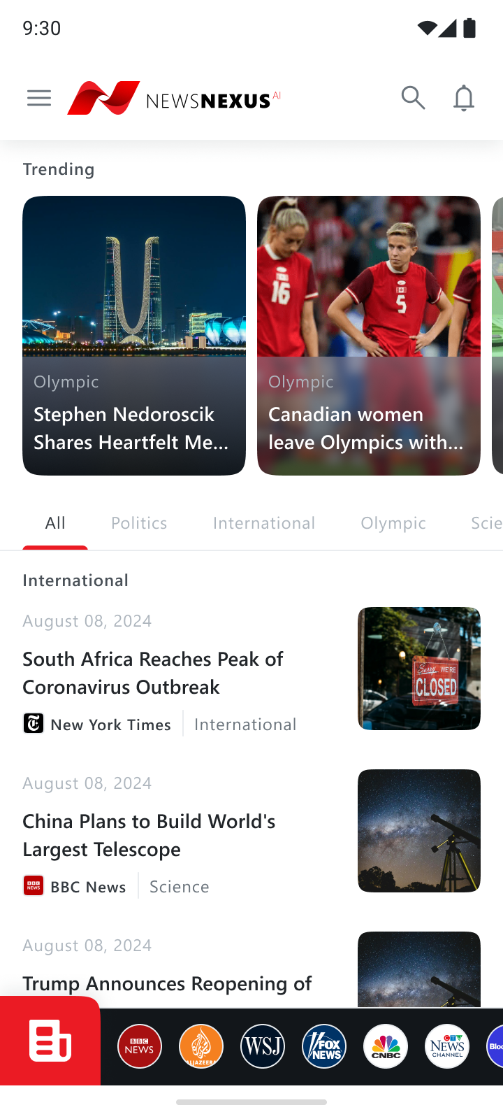 NewsNexus App Preview